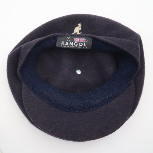 vtg KANGOL wool Spitfire Newsboy cap Made in UK - Picture 3 of 5